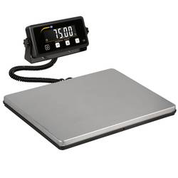 PCE Instruments plošinová váha 75 kg, rozlišení 20 g na baterii, 230 V, napájení přes USB