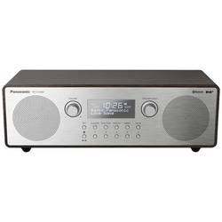 Panasonic RF-D100BTEGT RF-D100BTEGT stolní rádio, FM, DAB+, AUX, Bluetooth, DAB+, FM, funkce alarmu, stříbrná, hnědá