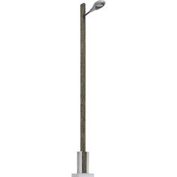 Busch H0 lampa na dřevěném stožáru hotový model 4134 1 ks