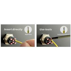 TRU COMPONENTS ONPOW6319F-10E/Q/G/12V/S, TC-13224196 tlačítko, 19 mm, 36 V DC/AC, 2 A, 1 ks
