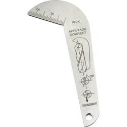 Dasqua 8511-0010 Měrka pro vrtací body 118 ° (min)