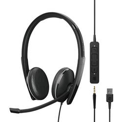 EPOS neu Sluchátka On Ear kabelová, 1000916, stereo, černá, Potlačení hluku