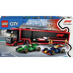 60445 LEGO® CITY F1® Transporter s RB20 & AMR24 F1® závodní vozy