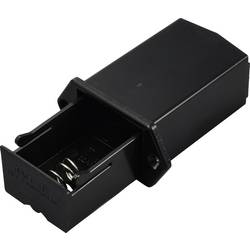 TRU COMPONENTS TC-13220600 bateriový držák 1x 9 V pájený konektor (d x š x v) 58 x 53 x 28 mm