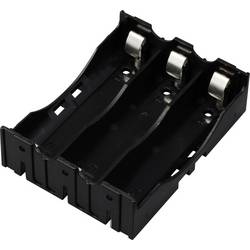 TRU COMPONENTS TC-13220712 bateriový držák 3x 18650 póly kontaktu (d x š x v) 78 x 60 x 21 mm