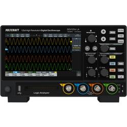 VOLTCRAFT DOV1254 LA digitální osciloskop 125 MHz, 4kanálový, 1.25 GSa/s, 100 Mpts, 12 Bit, s pamětí (DSO), logický analyzátor, 1 ks, VC-16753925