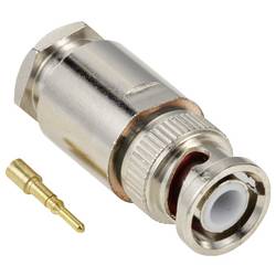 TRU COMPONENTS TC-12885916 BNC konektor zástrčka, rovná 50 Ω 1 ks