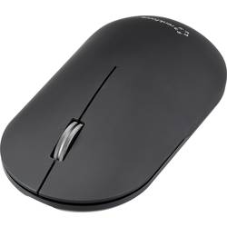 Renkforce RF-WM-200-1 optická myš, přenos bezdrátový, Bluetooth®, 3 tlačítko, 4000 dpi, černá