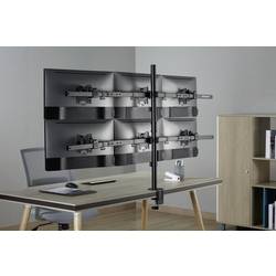 SpeaKa Professional SP-MM-1010 držák na stůl pro monitor 6 Displej: (s) 43,2 cm (17) - 81,3 cm (32) černá (ral 7001) naklápěcí, nakláněcí