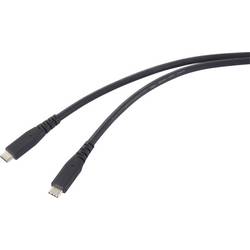Renkforce Kabel USB-C USB 4.0 USB-C® 0.5 m černá krytí TPE RF-6662038