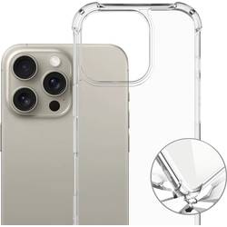 4Smarts Hybrid Case Ibiza zadní kryt na mobil Apple iPhone 16 Pro Max transparentní indukční nabíjení 541184