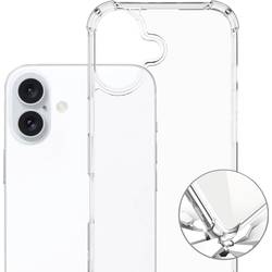 4Smarts Hybrid Case Ibiza zadní kryt na mobil Apple iPhone 16 transparentní indukční nabíjení 541182