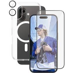 PanzerGlass CARE by ® Panzerglas 3-in-1 Protection zadní kryt na mobil Apple iPhone 16 transparentní indukční nabíjení B1337+2861+1285