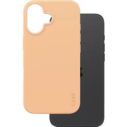 PanzerGlass CARE by ® Fashionable zadní kryt na mobil Apple iPhone 16 oranžová indukční nabíjení 1389