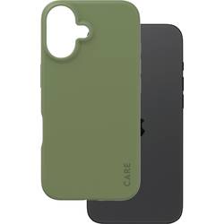 PanzerGlass CARE by ® Fashionable zadní kryt na mobil Apple iPhone 16 zelená indukční nabíjení 1405