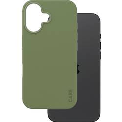 PanzerGlass CARE by ® Fashionable zadní kryt na mobil Apple iPhone 16 zelená indukční nabíjení 1385
