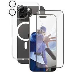 PanzerGlass CARE by ® Panzerglas 3-in-1 Protection zadní kryt na mobil Apple iPhone 16 Pro Max transparentní indukční nabíjení B1340+2864+1286
