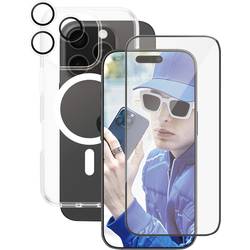PanzerGlass CARE by ® Panzerglas 3-in-1 Protection zadní kryt na mobil Apple iPhone 16 Pro transparentní indukční nabíjení B1338+2862+1286