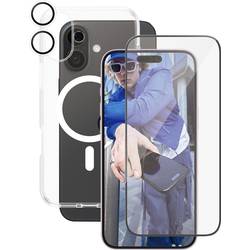 PanzerGlass CARE by ® Panzerglas 3-in-1 Protection zadní kryt na mobil Apple iPhone 16 Plus transparentní indukční nabíjení B1339+2863+1285
