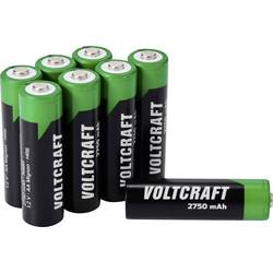 VOLTCRAFT VC-16044360 akumulátor AA, Ni-MH, 2750 mAh, 1.2 V, 8 ks