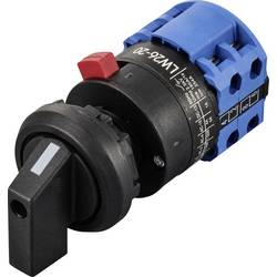 TRU COMPONENTS TC-LW26-20 6C04/2C55I silový vypínač 20 A 690 V 1 x 60 ° černá, šedá 1 ks