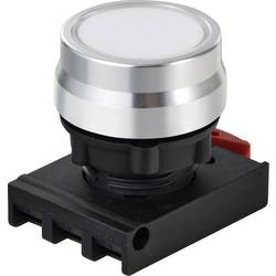 TRU COMPONENTS TC-12835232 ONPOW26BK-W tlačítko - čelní prvek tlačítko bílá 1 ks