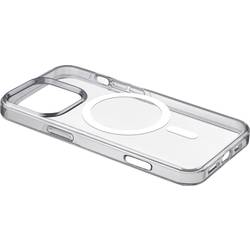 Cellularline Gloss MagSafe Case zadní kryt na mobil Apple iPhone 16 Pro Max transparentní indukční nabíjení GLOSSMAGIPH16PRMT