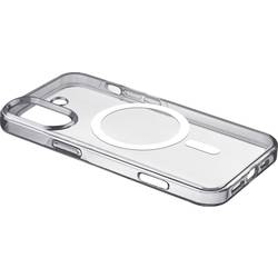 Cellularline Gloss MagSafe Case zadní kryt na mobil Apple iPhone 16 transparentní indukční nabíjení GLOSSMAGIPH16T