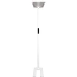 Renkforce RF-6410432 LED stojací lampa LED Energetická třída (EEK2021): F (A - G) šedostříbrná