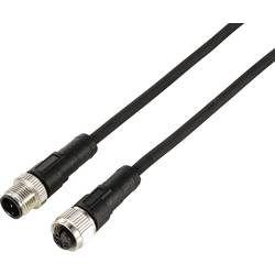TRU COMPONENTS Prodlužovací kabel pro čidlo/aktuátor, TC-12833104, piny: 3, 2 m, 1 ks