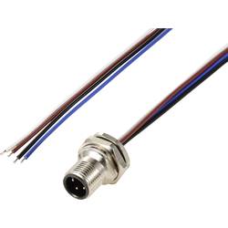 TRU COMPONENTS Vestavná zástrčka pro čidlo/aktuátor, TC-12833072, piny: 4, 0.5 m, 1 ks