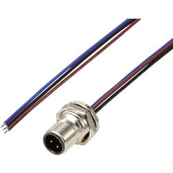 TRU COMPONENTS Vestavná zástrčka pro čidlo/aktuátor, TC-12833060, piny: 3, 0.5 m, 1 ks