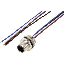 TRU COMPONENTS Vestavná zástrčka pro čidlo/aktuátor, TC-12833040, piny: 4, 0.5 m, 1 ks