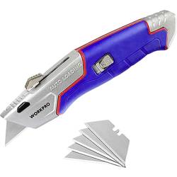 WorkPro WP213012 WorkPro samonaladitelný, zatahovací univerzální nůž 1 ks