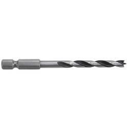 Wolfcraft 7262000 spirálový vrták do dřeva 4 mm Celková délka 75 mm 1/4 (6,3 mm) 1 ks