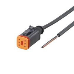 ifm Electronic E12550 Přívodní kabel, E12550, piny: 6, 2 m, 1 ks