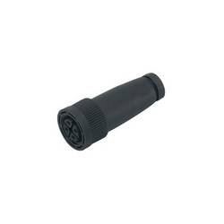 ifm Electronic E1002A neupravený zástrčkový konektor pro senzory - aktory, E1002A, piny: 4, 1 ks