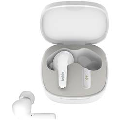 Belkin SoundForm Flow In Ear Headset Bluetooth®, AUC006btWH, bílá, Potlačení hluku