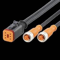 ifm Electronic E12563 Spojovací kabel, E12563, piny: 6, 5 m, 1 ks