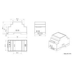 TRU COMPONENTS TC-10580816 síťový zdroj na DIN lištu 12 V/DC 4.5 A 54 W Počet výstupů:1 x Obsah 1 ks