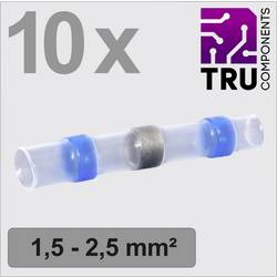 TRU COMPONENTS TC-13448516 krimpovací spojka se smršťovací bužírkou 1.5 mm² 2.5 mm² plná izolace modrá 10 ks