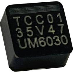 TRU COMPONENTS elektrolytický kondenzátor SMD 0603 47 µF 35 V 20 % (d x š x v) 6.5 x 6.5 x 3.0 mm 1 ks