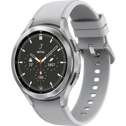 Samsung Galaxy Watch4 Classic LTE chytré hodinky 46 mm uni stříbrná/bílá