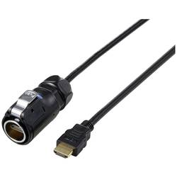 TRU COMPONENTS TC-12770472 HDMI adaptér včetně kabelu 1 m. IP67