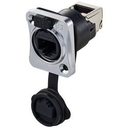 TRU COMPONENTS TC-12770432 Vestavná zásuvka, zahnutá IP65 s krytem 1 ks