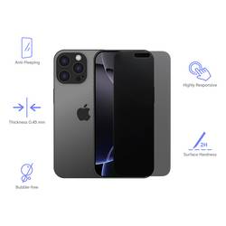 Renkforce iPhone 16 Plus Blickschutzfolie Displayschutzfolie ochranná fólie na displej s ochranou soukromí Apple iPhone 16 Plus 1 ks Chránící proti otiskům