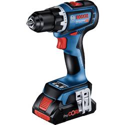 Bosch Professional GSR 18V-90 C aku šroubovák, aku vrtací šroubovák, 18 V, 5.0 Ah Li-Ion bezkartáčové, vč. 2x aku, vč. nabíječky, kufřík, 06019K6006