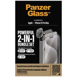 PanzerGlass 2-in-1-Pack ochranné sklo na displej smartphonu Apple iPhone 15 Pro Max 1 ks B1137+2812