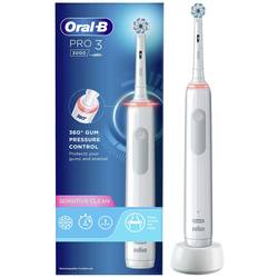 Oral-B elektrický kartáček na zuby, rotační/oscilační/pulzní, bílá, 3000 White JAS22
