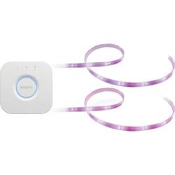Philips Lighting Hue LED pásek, prodloužení LED pásku, centrála 70342400+70344800+871951434262000 2x Lightstrip Plus + Hue Bridge pevně vestavěné LED 20 W